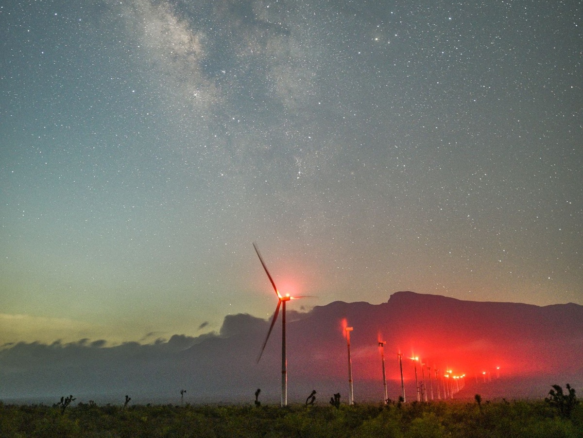 #25 GE Vernova wind turbines installed at El Mezquite wind farm near Monterrey, Mexico, courtesy Alberto Salinas
